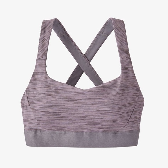Patagonia Tops - Patagonia Women's Switchback Sports Bra Smokey Violet Purple Outdoors Hiking M
